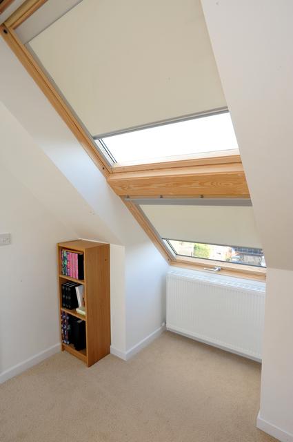 velux blackout blinds are a great addition to all our loft conversions 